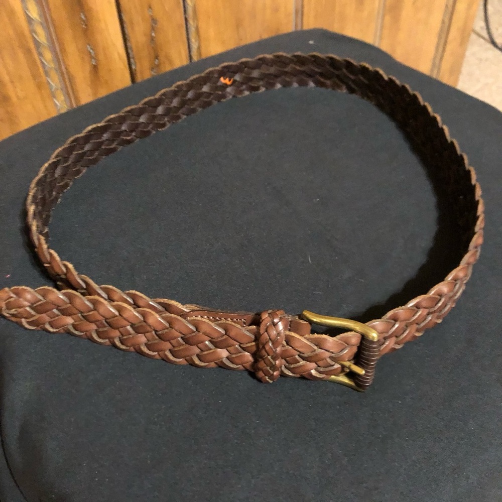 Reversible Men’s Leather Belt, Size 36.